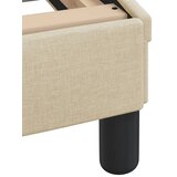  Krevet s madracem Hvar krem 200 x 200 cm od tkanine | shoptok.hr