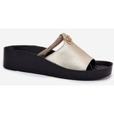 S. BARSKI Leather Women's Slippers With Decorative Strap | shoptok.hr