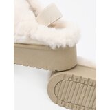 Shelvt Golden boots a'la snow boots with white fur | Eponuda.ba