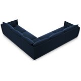 Mazzini Sofas Temno modra žametna kotna sedežna garnitura Vanda – | Shoptok.si