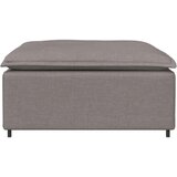  Modularni kauč s podnožjem sivo-smeđi 100x100x48 cm - Sivo-smeđa tabure | shoptok.hr