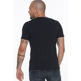 Dewberry DUAL SET T8569 BIKE COLLAR MEN'S T-SHIRT-DARK NAVY - DARK LACİVERT | ePonuda.com