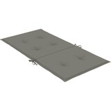  Jastuci za stolice 2 kom prošarano tamnosiva 100x50x4cm tkanina | shoptok.hr