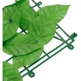 vidaXL Balkonsko platno za zasebnost z zelenimi listi 300x150 cm | Shoptok.si