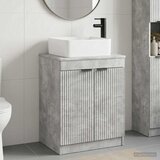  Set namještaja za kupaonicu Betonska siva Konstruirano drvo | shoptok.hr