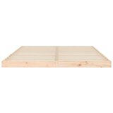  Posteljni okvir 150x200 cm trdna borovina, (20794816) | Shoptok.si