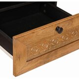 vidaXL Kava Stol Svjetlosmeđa 80 x 54 x 40 cm masivno drvo manga | shoptok.hr