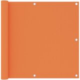 vidaXL Balkonsko platno oranžno 90x300 cm oksford blago, (20610361) | Shoptok.si