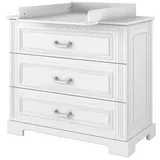 komoda Ines s 3 ladice, ivory