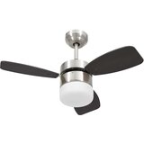  Stropni ventilator sa svjetlom i daljinskim 76 cm tamnosmeđi | shoptok.hr