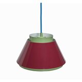 Hübsch Rdeča/zelena kovinska viseča svetilka ø 25 cm Remi – | Shoptok.si