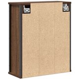  Kupaonski zidni ormarić s ogledalom smeđi hrast 50x21x60 cm | shoptok.hr