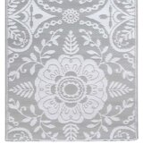 Vanjski tepih svjetlosivi 80 x 150 cm PP | shoptok.hr