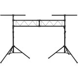  Stalak za rasvjetu crni 338x115x(180-300) cm čelični | Eponuda.com