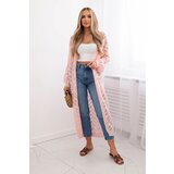 Kesi Super KID Mohair long cardigan light powder pink | shoptok.hr