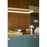Hübsch Svetlo rožnata LED zatemnitvena namizna svetilka (višina 20 cm) Mush – | Shoptok.si