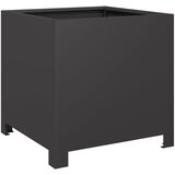  Vrtna sadilica crne 40x40x40 cm čelična | shoptok.hr