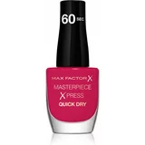 Max Factor Masterpiece Xpress hitro sušeči lak za nohte odtenek 250 Hot Hibiscus 8 ml
