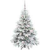 Umjetno božićno drvce s stalakom Bijelo 120 cm PE i PVC | shoptok.hr