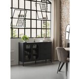 Marckeric Črna komoda 140x90 cm Diora – | Shoptok.si