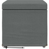  Stolica Tamno siva 41 x 41 x 40 cm Tkanina i konstruirano drvo - Tamno siva 40 cm tkanina | shoptok.hr