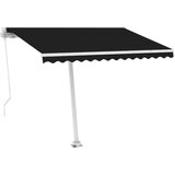  Samostojeća tenda na ručno uvlačenje 300 x 250 cm antracit | shoptok.hr