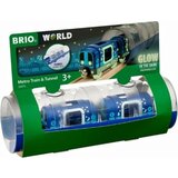 Brio Metro vlak in predor - Glow in the Dark Cene