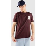 The Bakery Relax Now T-shirt red brown | Shoptok.si