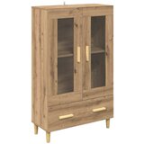 vidaXL Visok predalnik Umetni hrast 70 x 31 x 115 cm Konstruiran les, (5000108022) | Shoptok.si