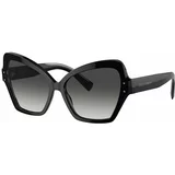 Dolce & Gabbana Sončna očala ženski, črna barva