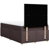  Krevet s oprugama i madracem tamnosmeđi 120 x 200 cm od tkanine | shoptok.hr