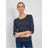 Orsay Dark blue Women Patterned T-Shirt - Women Cijene