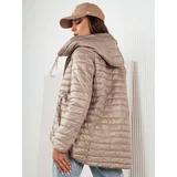 DStreet Women's quilted jacket VANLY beige