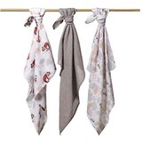 BabyOno tetra pelene Muslin Ljenjivac, sive | shoptok.hr