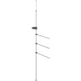 vidaXL Držalo za brisače 47x280 cm aluminij | Shoptok.si