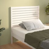  Uzglavlje za krevet bijelo 81 x 4 x 100 cm od masivne borovine | Eponuda.com