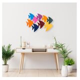 Wallity Zidna dekoracija Cirgisin, 100x70 cm, Šarena | Eponuda.ba