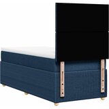  Krevet s oprugama i madracem plavi 80x200 cm od tkanine | shoptok.hr
