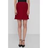 Pennyblack Suknja boja: crvena, mini, ravna