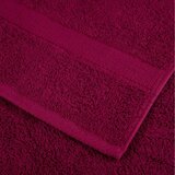  6-dijelni vrhunski set ručnika SOLUND bordo 600 gsm | shoptok.hr
