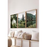 WALLXPERT Č-300721 - 5070 Višebojni Set Dekorativnih Slika (3 Komada) | Eponuda.com