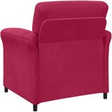  Set sofe 2 kom. Vinska crvena Baršun | shoptok.hr
