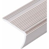  Rubnjaci za stepenice L-oblika 5 kom aluminijski 90 cm bež | shoptok.hr