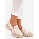 Boto Ladies Moccasins Eco Leather With Rhinestones Beige Wilamla | ePonuda.com