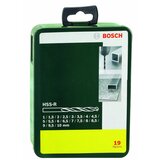 Bosch 19-delni komplet svedrov za kovino HSS-R 2607019435 | Shoptok.si