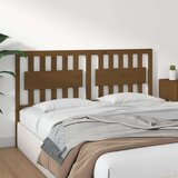  Posteljno vzglavje medeno rjavo 155,5x4x100 cm trdna borovina, (20646937) | Shoptok.si