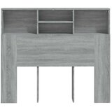  Uzglavlje s ormarićem boja hrasta sonome 120x19x103,5 cm | Eponuda.com