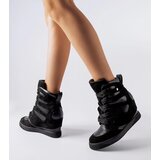 Gemre Black wedge sneakers Pantaleone | ePonuda.com
