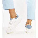 Gemre White and blue platform sneakers Ariam | Shoptok.si