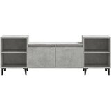  TV ormarić boja betona 160x35x55 cm od konstruiranog drva Siva | shoptok.hr